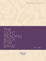 The Sight-Reading Book for Band, Vol. 3 Baritone TC band method book cover